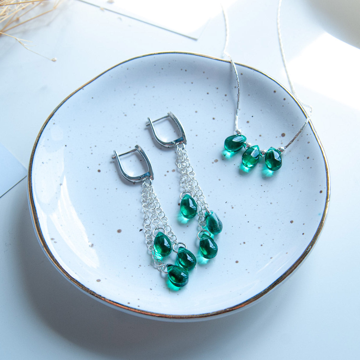 S סט רייצ'ל ירוק