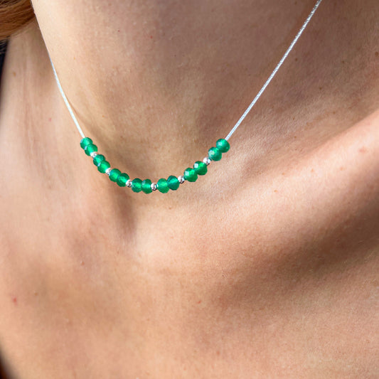 S GREEN שרשרת כסף קובה