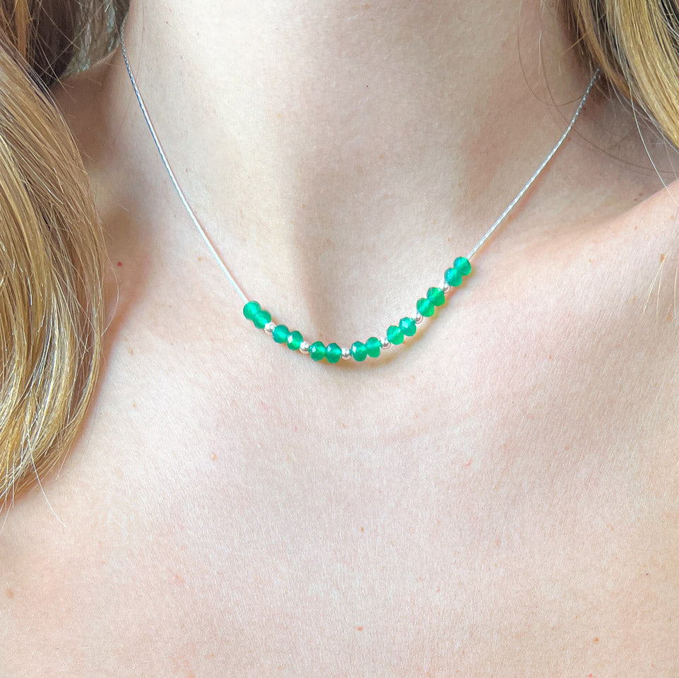 S GREEN שרשרת כסף קובה