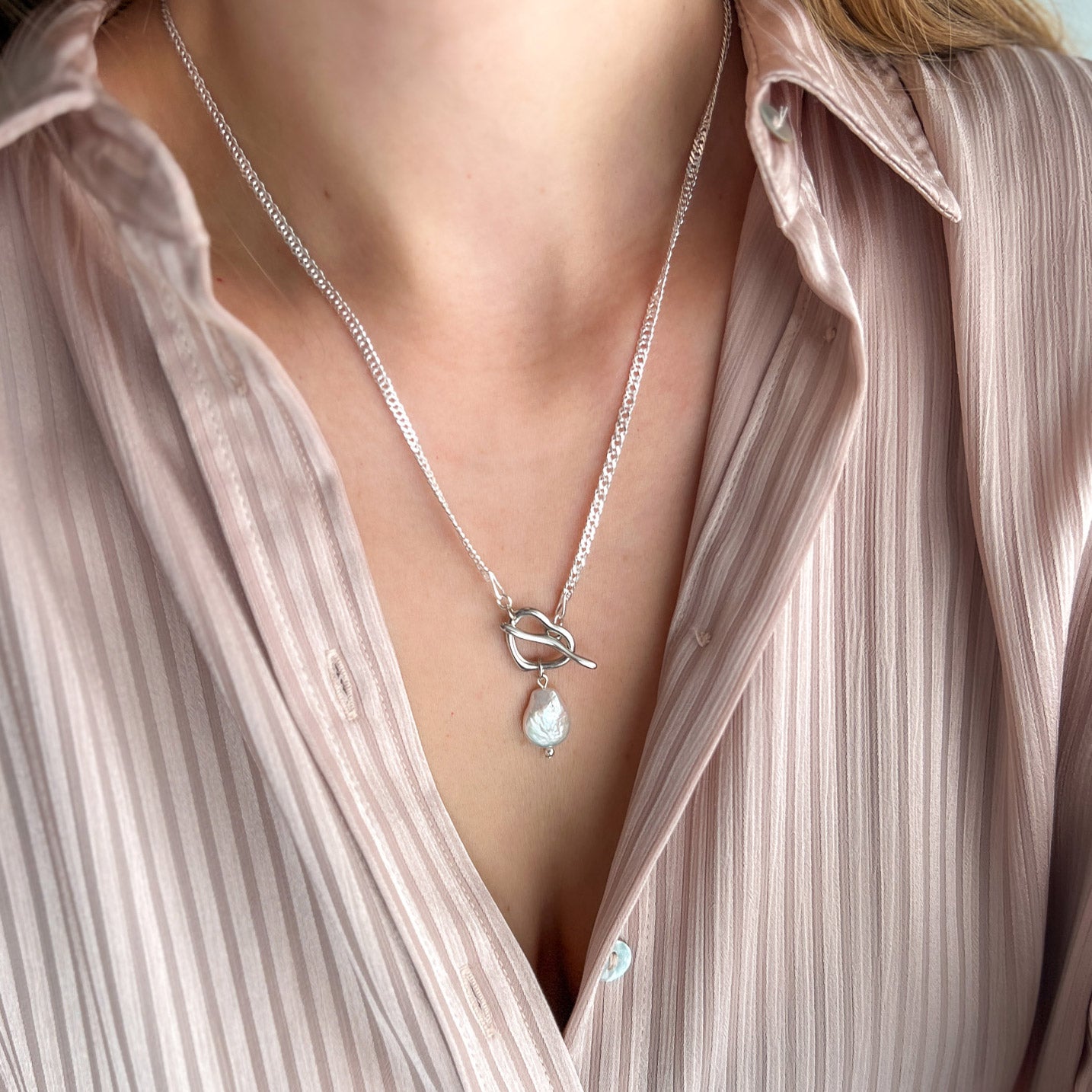 HEART שרשרת כסף