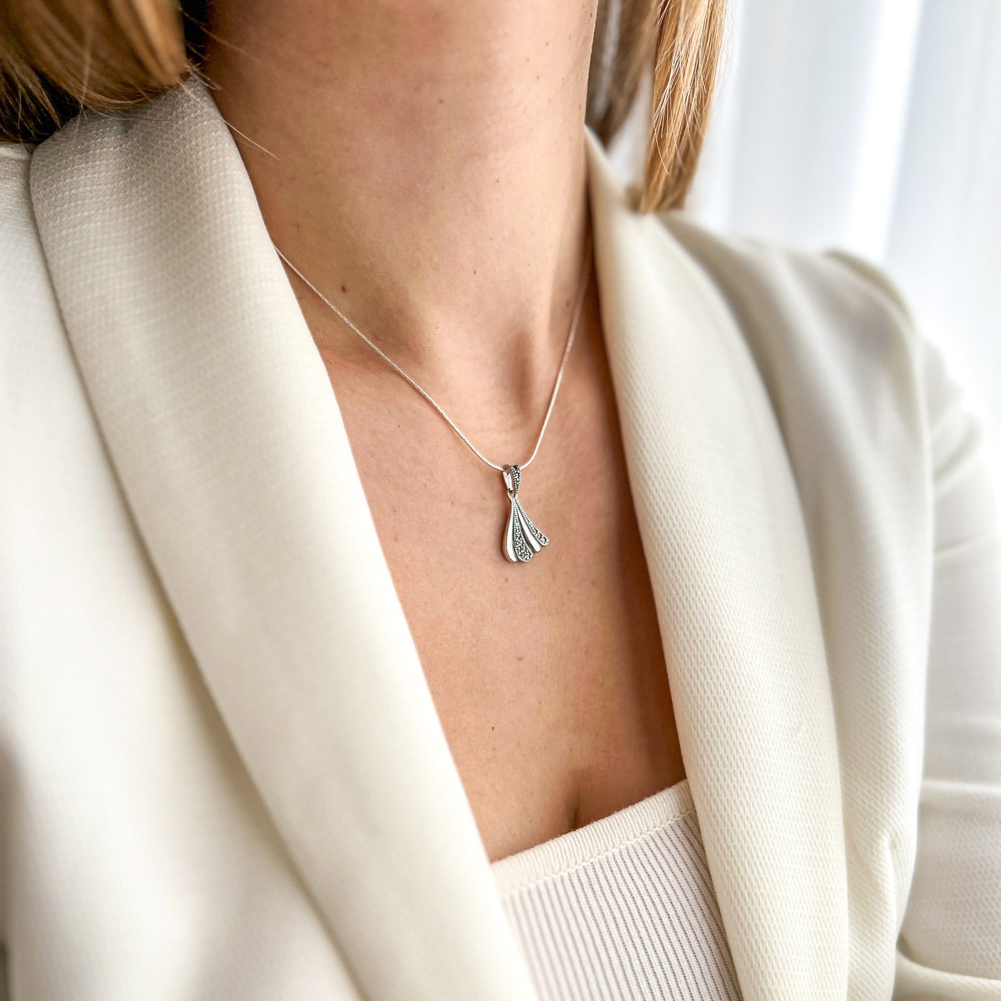 שרשרת כסף נלי