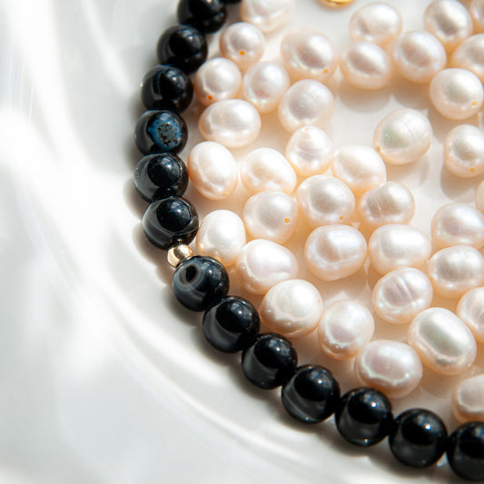 שרשרת "ליאה" שחורה