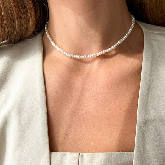 שרשרת פנינים עדינה אלה-לי