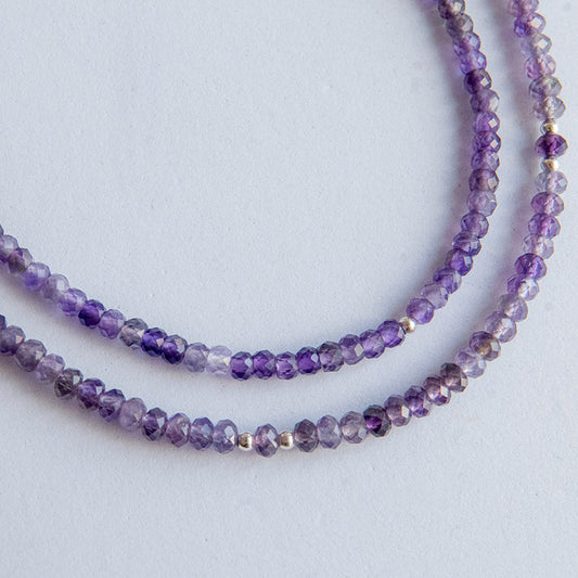 שרשרת אבני אמטיסט