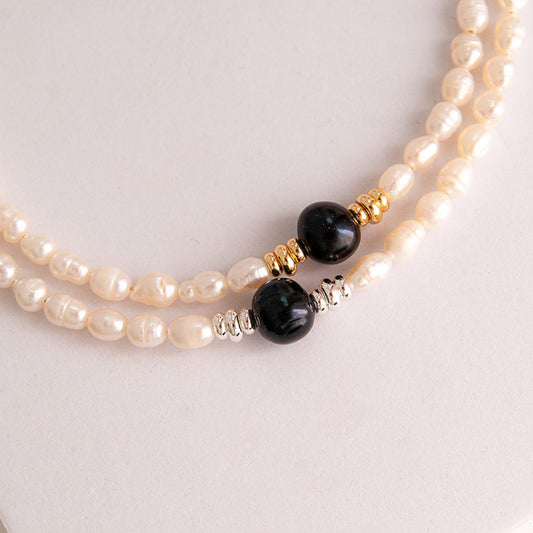 B LIANNE שרשרת פנינים