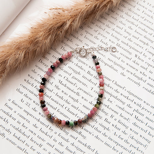 צמיד אבני טורמלין