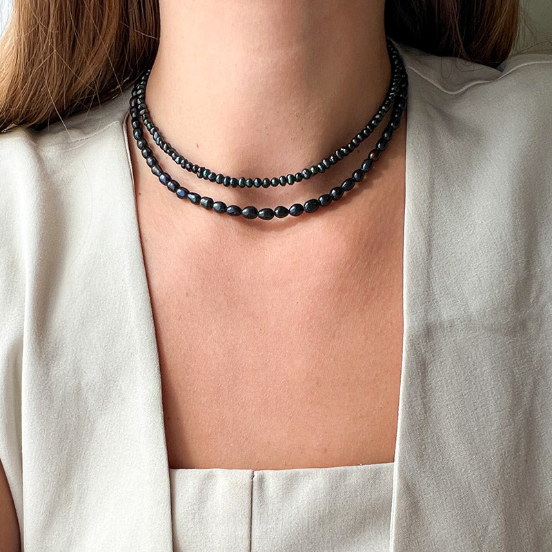 BLACK סט שרשראות