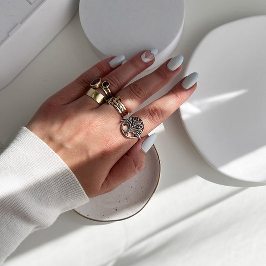 טבעת כסף עץ החיים