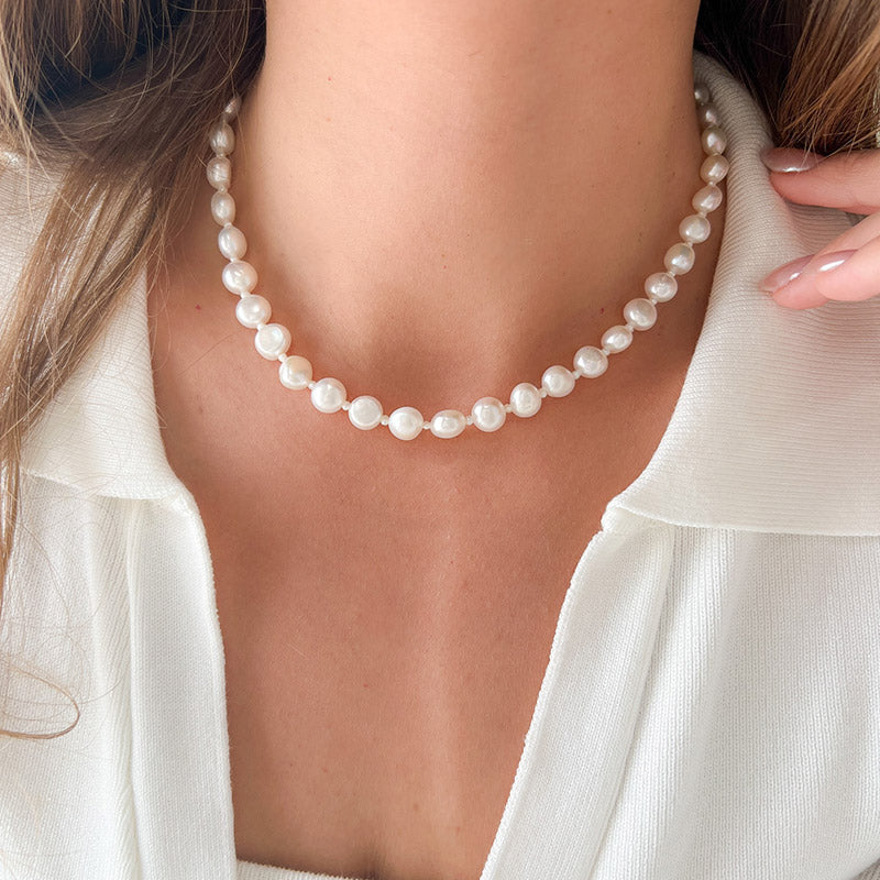 LOREN שרשרת פנינים