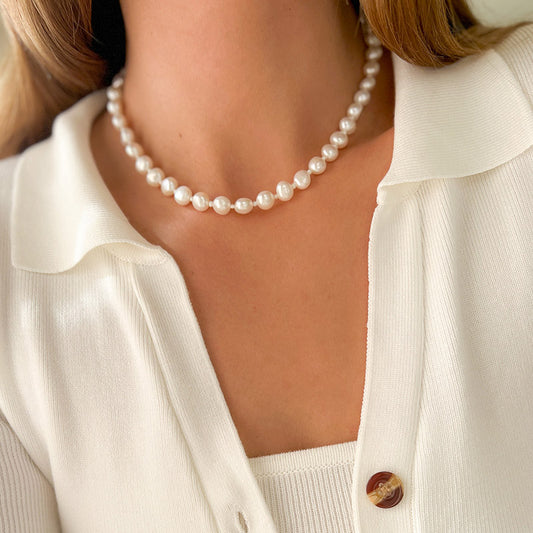 LOREN שרשרת פנינים