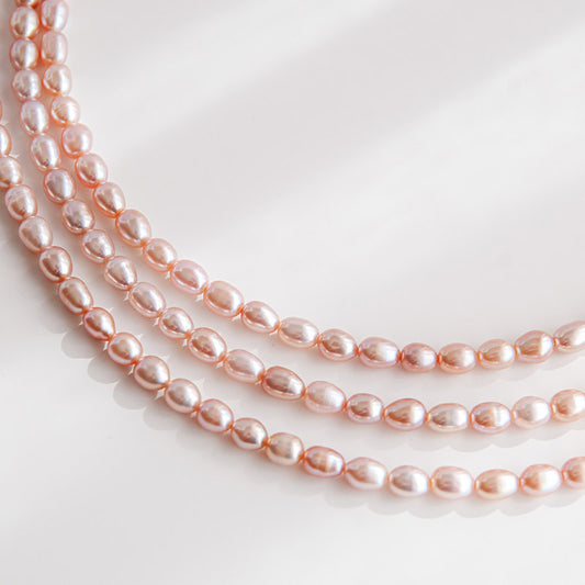 PINK BEATRICE שרשרת פנינים