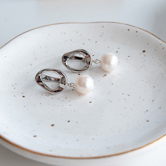 S AVA עגילי פנינה