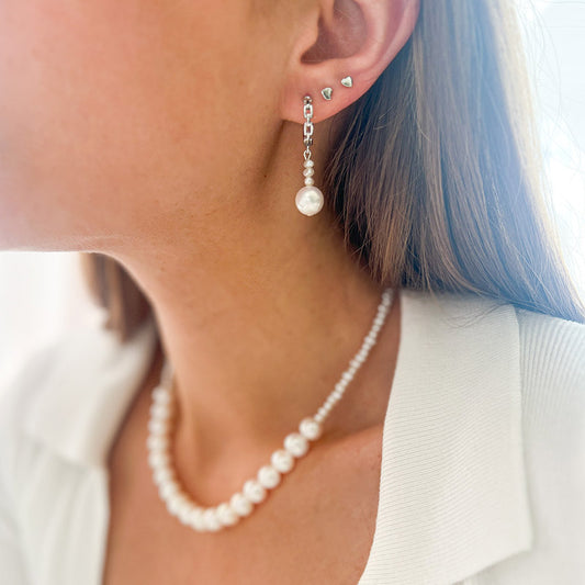 S EVA עגילי פנינה