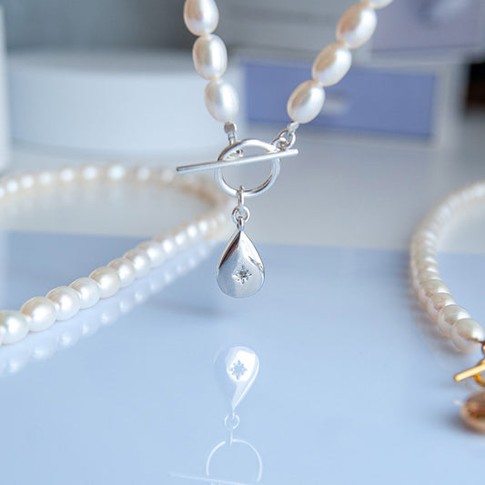 S KATE שרשרת פנינים