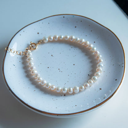 צמיד פנינים מרי