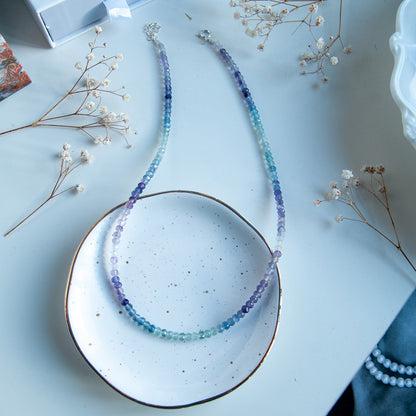 שרשרת אבני פלואוריט