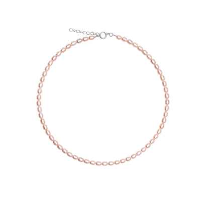 PINK BEATRICE שרשרת פנינים