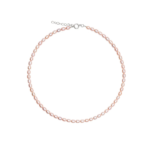 PINK BEATRICE שרשרת פנינים