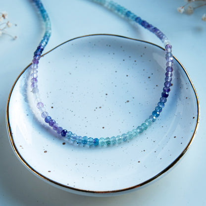 שרשרת אבני פלואוריט