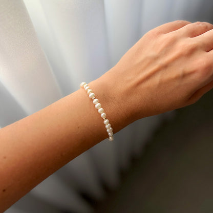 צמיד פנינים מרי