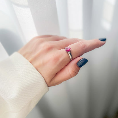 טבעת "אסיה" עם רובי