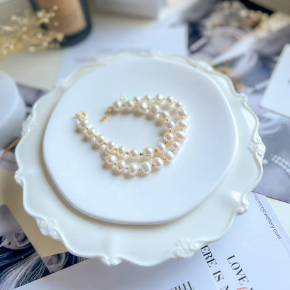 ASHLEY צמיד פנינים