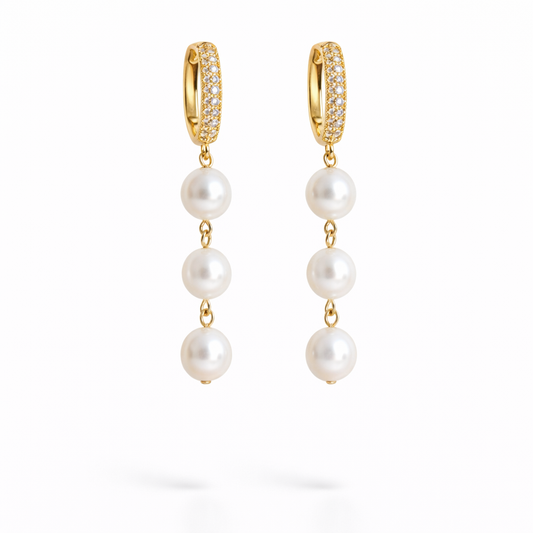 G DALIELA עגילי פנינה