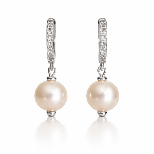 S/G W-LIAN עגילי פנינה