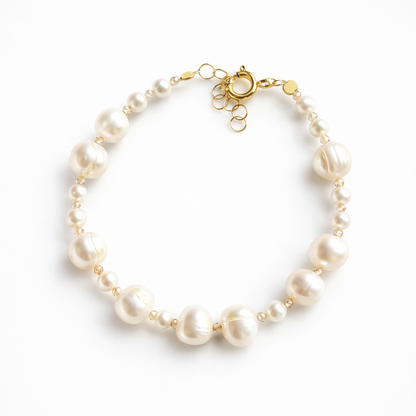 ROMI צמיד פנינים