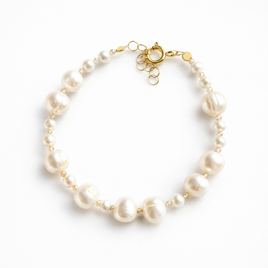 ROMI צמיד פנינים