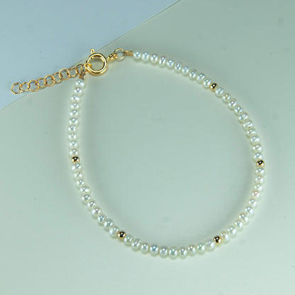 ELLA צמיד פנינים