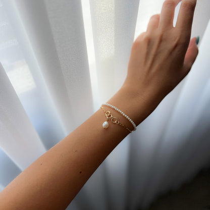 ELLA צמיד פנינים