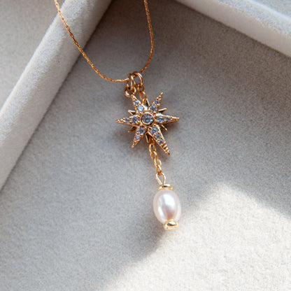 G DAISY שרשרת פנינה