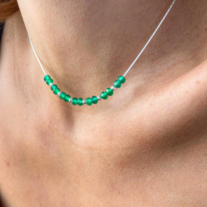 S GREEN שרשרת כסף קובה