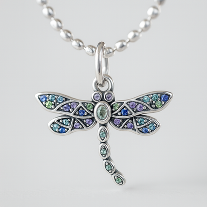 COLOR BREEZE שרשרת כסף אורז עדינה