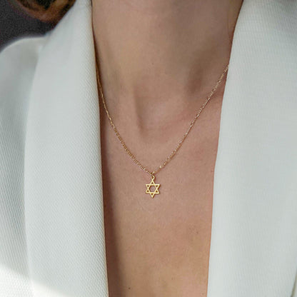 שרשרת גולד מגן דוד