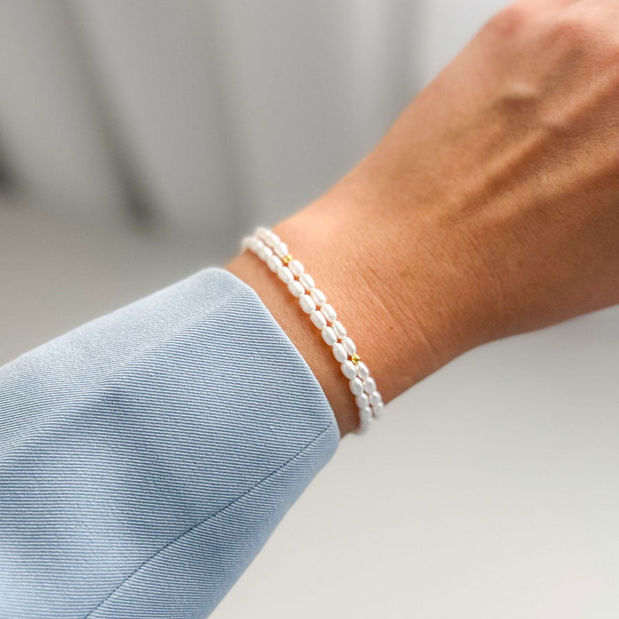 צמיד פנינים מיני ביאטריס