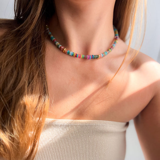 שרשרת לורן מיקס אבני חן