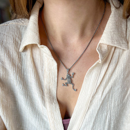 FROG תליון כסף