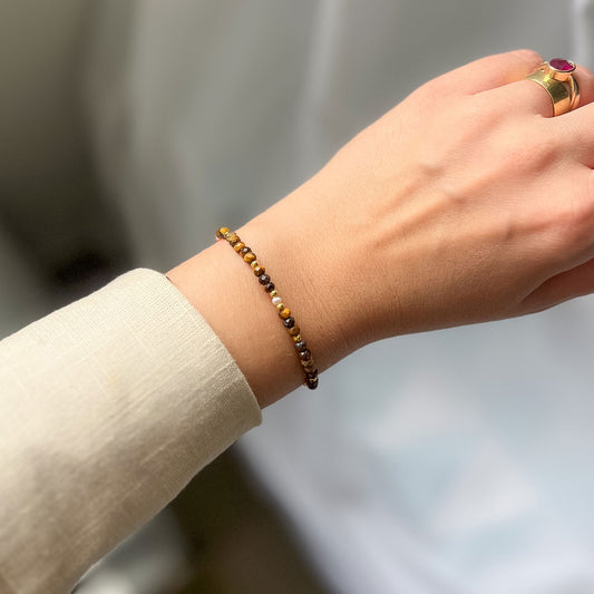 ALICIA צמיד אבני עין הנמר