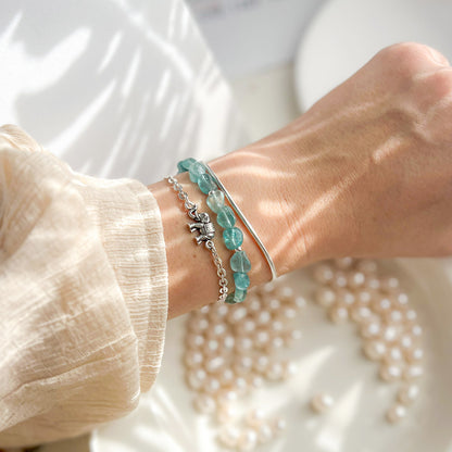 צמיד "סיאול" מאבני אפטייט