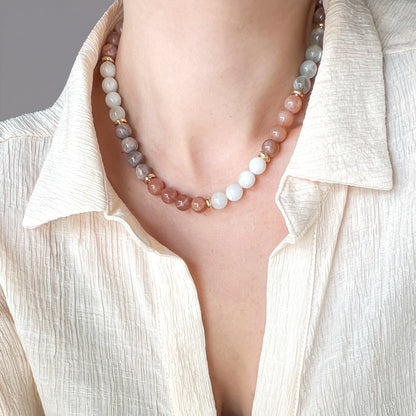 שרשרת "ניק" מאבני מונסטון