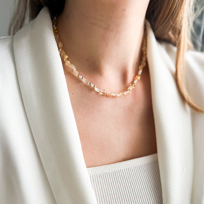 שרשרת סיאול מאבני סטרין