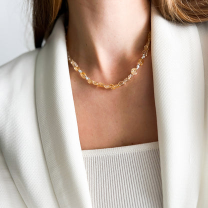 שרשרת סיאול מאבני סטרין