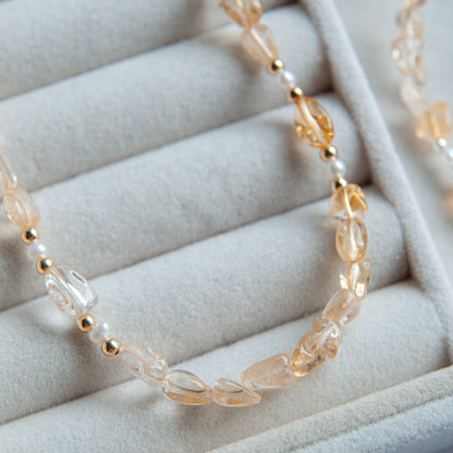 שרשרת סיאול מאבני סטרין