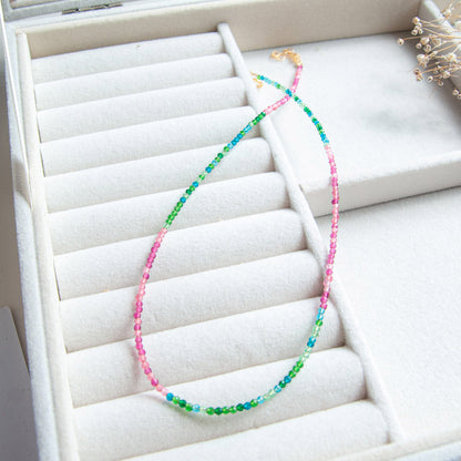 WATERMELON שרשרת זרקון