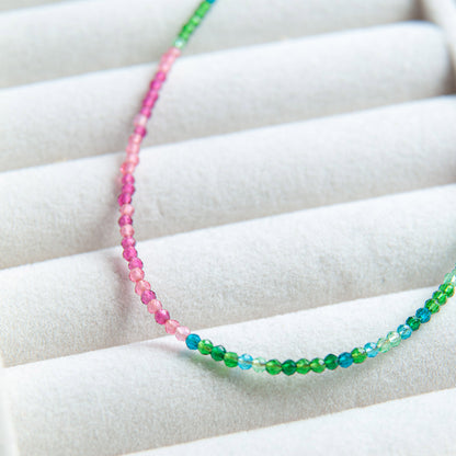 WATERMELON שרשרת זרקון