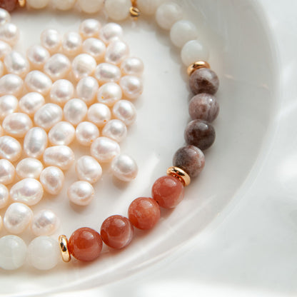 שרשרת "ניק" מאבני מונסטון