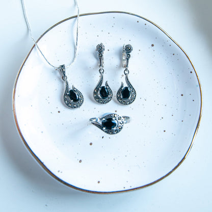 LUNA טבעת כסף