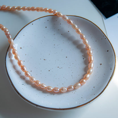 PEACH BEATRICE שרשרת פנינים